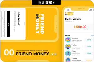 UXUI | Friend Money